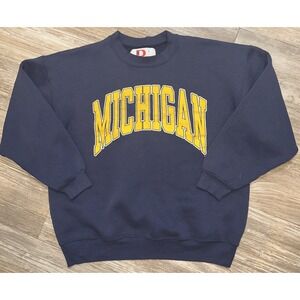 Vintage 90s Michigan Dodger Brand Sweatshirt Crewneck Size Large